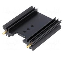 Heatsink: extruded | TO220,TO3P | black | L: 50.8mm | W: 45mm | H: 12.7mm