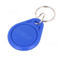 RFID pendant | ISO/IEC14443-3-A | plastic | blue | 13.56MHz