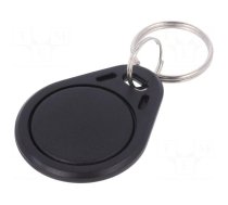 RFID pendant | plastic | black | 125kHz | 8BROM