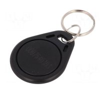 RFID pendant | plastic | black | 125kHz | 8BROM