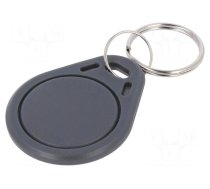 RFID pendant | plastic | grey | 125kHz | 8BROM