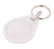 RFID pendant | plastic | white | 125kHz | 8BROM