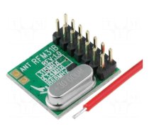 Module: RF | FM receiver | FSK | 868MHz | SPI | -121dBm | 1.8÷3.6VDC | THT