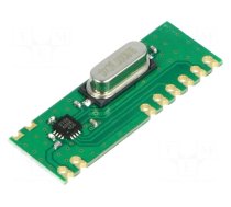 Module: RF | FM receiver | OOK | 433.92MHz | -108dBm | 1.8÷3.6VDC | SMD