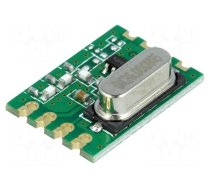 Module: RF | FM transmitter | FSK,GFSK,OOK | 433.92MHz | I2C | 13dBm