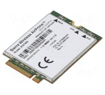 Module: GPS/LTE | HSPA,HSPA+,LTE,UMTS,WCDMA | 3G,4G | 3.7VDC | M.2