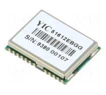 Module: GPS/QZSS | ±2.5m | GPS | -161dBm | 3÷4.3VDC | 9.6kbps | 10Hz | UART