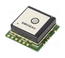 Module: GPS/QZSS | ±2.5m | GPS | -165dBm | 2.8÷4.3VDC | 9600bps | ±0.1m/s