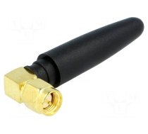 Antenna | GSM | 2dBi | linear | angular,twist-on | 50Ω | -40÷85°C