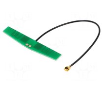 Antenna | GSM | 2dBi | linear | for ribbon cable | 50Ω | 47x7.6x1.2mm