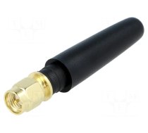 Antenna | GSM | 2dBi | linear | twist-on,vertical | 50Ω | -40÷85°C