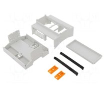 Enclosure: for computer | Raspberry Pi | polycarbonate | light grey