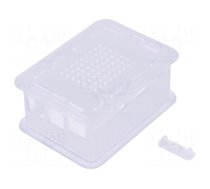 Enclosure: for computer | semi-transparent | X: 73mm | Y: 100mm