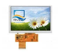 Display: TFT | 5" | 800x480 | Illumin: LED | Dim: 120.7x75.8x2.9mm