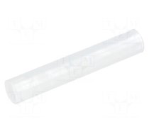 Spacer sleeve | LED | Øout: 4mm | ØLED: 3mm | L: 23.5mm | natural | UL94V-2