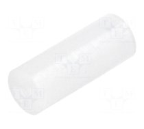 Spacer sleeve | LED | Øout: 5mm | ØLED: 5mm | L: 12.5mm | natural | UL94V-2