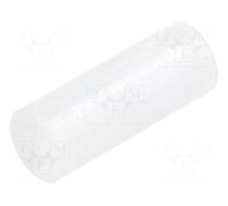 Spacer sleeve | LED | Øout: 5mm | ØLED: 5mm | L: 13mm | natural | UL94V-2