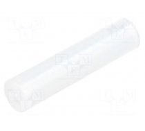 Spacer sleeve | LED | Øout: 5mm | ØLED: 5mm | L: 21.5mm | natural | UL94V-2