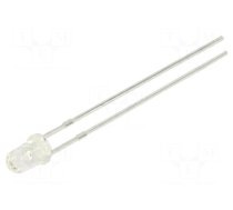 LED | 3mm | amber | 900÷2300mcd | 30° | 1.7÷2.6V | No.of term: 2 | -40÷85°C