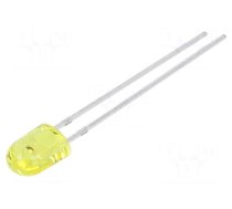 LED | oval | 5.2x3.8x7mm | yellow | 1600÷2500(typ)-4000mcd | 110/60°