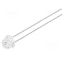 LED | 4.8mm | green | 5000mcd | 60° | Front: convex | No.of term: 2 | THT