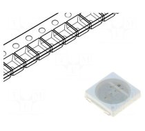 LED | SMD | 3030 | blue | 6.3÷8lm | 3x3x0.55mm | 120° | 2.8÷3.6V | 150mA