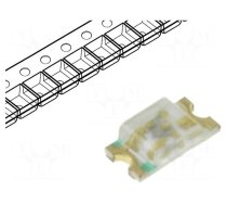 LED | SMD | 0603 | blue | 20÷40mcd | 1.6x0.8x0.4mm | 130° | 2.8÷3.8V | 20mA