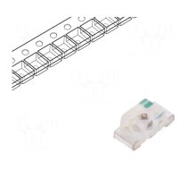 LED | SMD | 0603 | yellow | 150÷280mcd | 1.6x0.8x0.7mm | 140° | 1.8÷2.4V