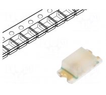 LED | SMD | 0603 | yellow | 25÷63mcd | 1.6x0.8x0.55mm | 2.2V | 20mA | 54mW