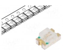 LED | SMD | 0805 | blue | 100÷160mcd | 2x1.25x1.1mm | 120° | 2.5÷3.6V | 20mA