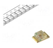 LED | SMD | 0805 | green | 3.2÷12.5mcd | 2x1.2x0.75mm | 120° | 2.2÷2.5V