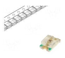 LED | SMD | 0805 | green | 50÷100mcd | 2x1.25x0.68mm | 120° | 1.8÷2V | 20mA