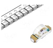 LED | SMD | 1206 | green | 18÷35mcd | 3.2x1x1.5mm | 130° | 2÷2.4V | 20mA