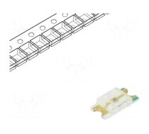 LED | SMD | 1206 | yellow | 90÷260mcd | 3.2x1.6x0.7mm | 140° | 1.8÷2.4V