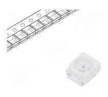 LED | SMD | 3528,PLCC2 | orange | 200÷430mcd | 3.5x2.8x1.8mm | 120° | 20mA