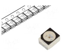 LED | SMD | 3528,PLCC2 | red | 1.5÷3.8lm | 450÷1400mcd | 3.4x3x2.1mm