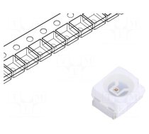 LED | SMD | 3528,PLCC2 | yellow | 1.8lm | 500÷980mcd | 3.5x2.8x1.9mm