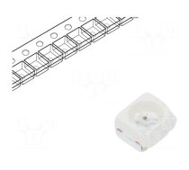 LED | SMD | 3528,PLCC2 | yellow | 180÷430mcd | 3.5x2.8x1.8mm | 120° | 20mA