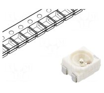 LED | SMD | 3528,PLCC4 | blue | 280÷710mcd | 3.5x2.8x1.9mm | 120° | 30mA