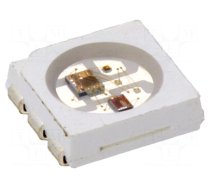 Programmable LED | SMD | 5050,PLCC6 | RGB | 5x5x1.6mm | 3.6÷5.5V