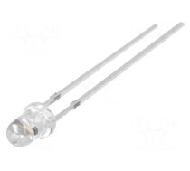 LED | 3mm | red | blinking | 4200÷5000mcd | 30° | 3÷4.5V | 20mA