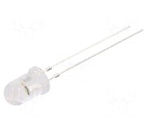 LED | 5mm | orange | blinking | 12000÷14400mcd | 30° | 3÷5V | 20mA | 1Hz