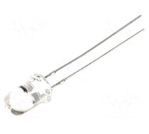 LED | 5mm | yellow | blinking | 1120÷2180mcd | 30° | 4.5÷6V | 20mA