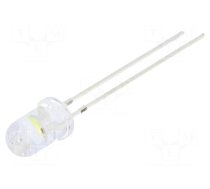 LED | 5mm | yellow/cold white | blinking | 3000÷4200mcd,7000÷8400mcd