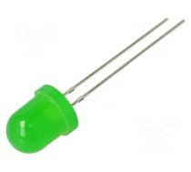 LED | 8mm | green | blinking | 1120÷1560mcd | 60° | 3÷5V | 20mA | 1.8Hz