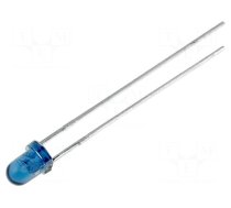 IR transmitter | 3mm | 940nm | blue,transparent | 100mW | 50° | THT