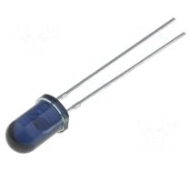 IR transmitter | 5mm | 940nm | blue,transparent | 160mW | 25° | THT