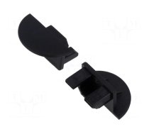 Cap for LED profiles | black | PDS-NK