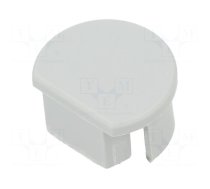 Cap for LED profiles | grey | OLEK