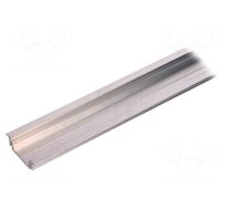 Profiles for LED modules | natural | L: 1m | GROOVE14 | aluminium